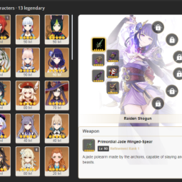 [ASIA] AR 58 // 54  Characters (13 Legendaries) Raiden +Ayaka + Mistsplitter Reforged + Nahida +Thousand Floating Dreams  Full Access 0